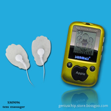 Electronic pulse body massager